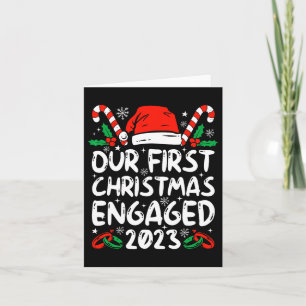 Carte Notre premier Noël 2023 Couples Famille Xm