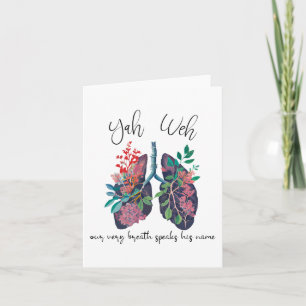 Carte Notre Respiration Parle Son Nom Yhwh Christian Rel