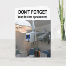 N'oublie pas ton rendez-vous chez le médecin.