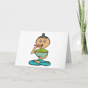 Carte nouilles et baguettes
