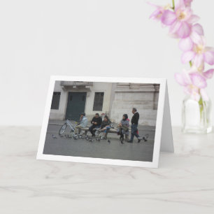 Carte Nourrir les oiseaux des Roms