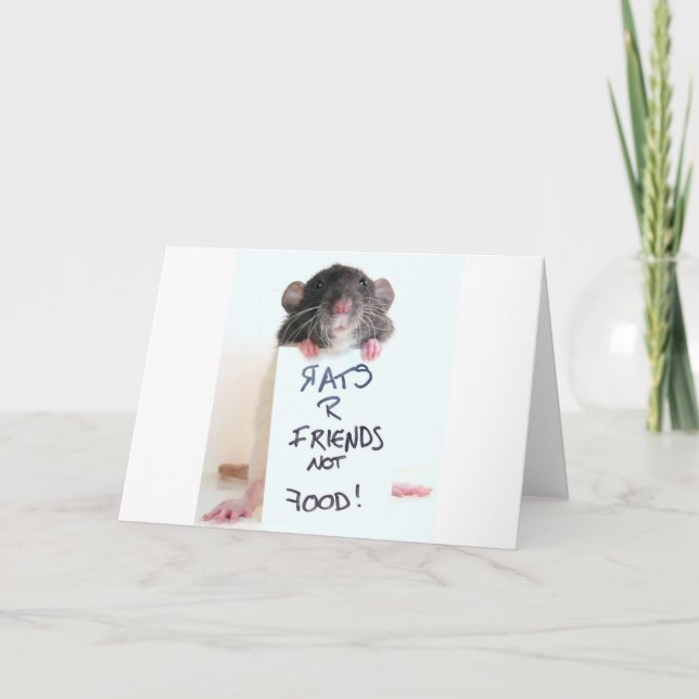 Carte Nourriture 2 d'amis des rats R pas (Devant)