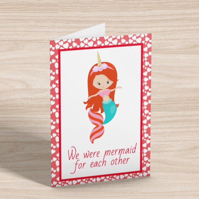 Carte Nous étions Sirènes pour la Saint Valentin (Créateur téléchargé)