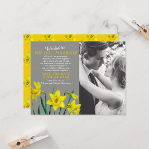 Carte Nous l'avons fait mariage mariage fête de mariage 