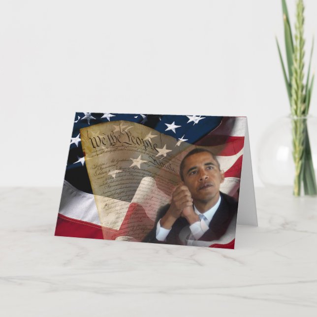 Carte Nous les personnes… Barack Obama et la (Devant)