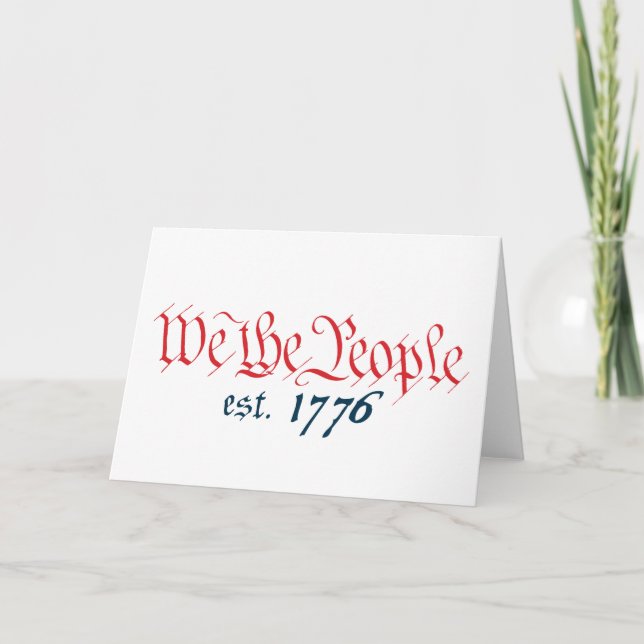 Carte Nous l'est de personnes. 1776 (Devant)