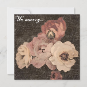 Carte Nous nous marions...