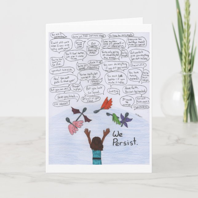 Carte Nous persistons (Devant)