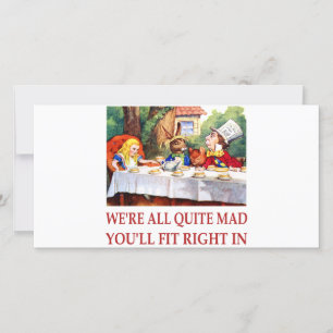 CARTE NOUS SOMMES TOUS ASSEZ MAD, VOUS ALLEZ BIEN ENTRER