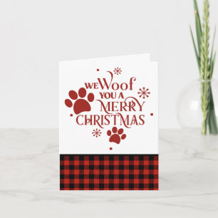 Carte Nous t'avons fait la malédiction d'un joyeux chien