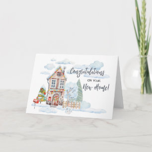 Carte Nouveau Accueil Félicitations Cute Christmas Water
