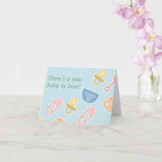 Carte Nouveau bébé