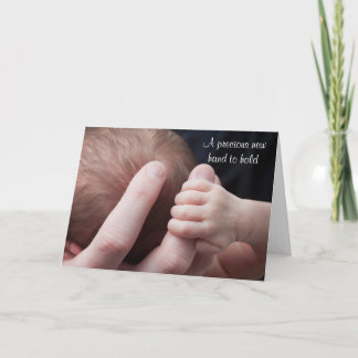 Carte Nouveau bébé
