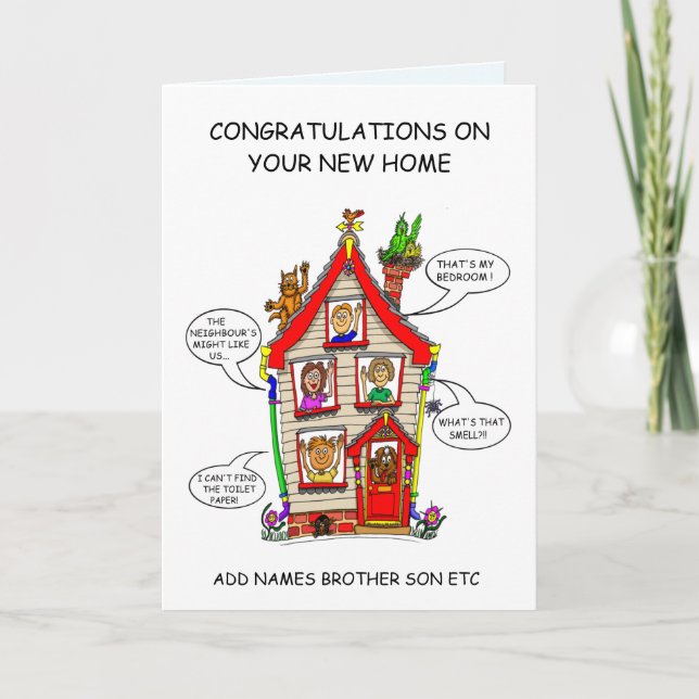 Carte Nouveau domicile (Devant)