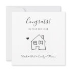 nouveau foyer dessin famille moderne félicitations