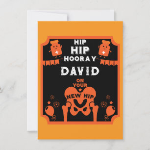 Carte Nouveau Hip Get Well