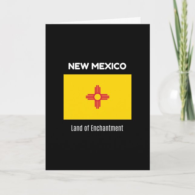 Carte Nouveau-Mexique, pays d'enchantement (Devant)