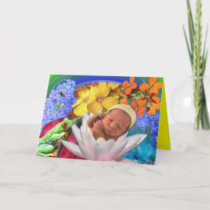 Carte Nouveau-né bébé