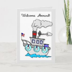 Carte Nouveau nouvel accueil des employés à bord du navi