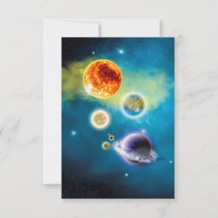 Carte Nouveau système solaire