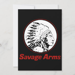 Carte Nouveaux T-Shirts Arme à Feu Savage Arms
