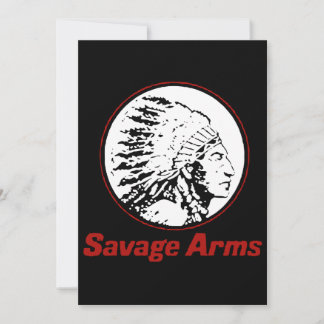 Carte Nouveaux T-Shirts Arme à Feu Savage Arms