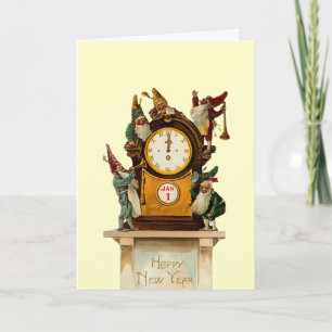 Carte Nouvel An vintage