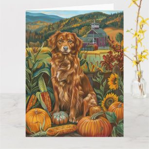 Carte Nouvelle-Écosse Canard roulette chien automne Than