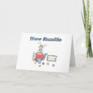 Carte Nouvelle tante de bébé