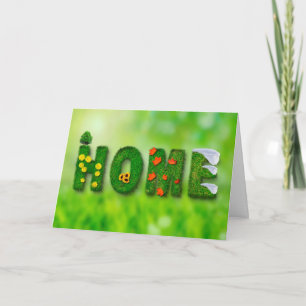 Carte Nouvelles félicitations à la maison