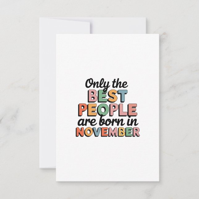 Carte November pride (Devant)