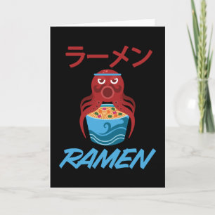 Carte Novilles Pieuvre Anime Manga Amusant Japon Otaku C