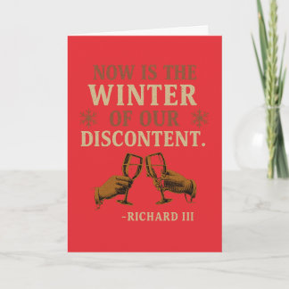 Carte Now is the Winter of Discontent