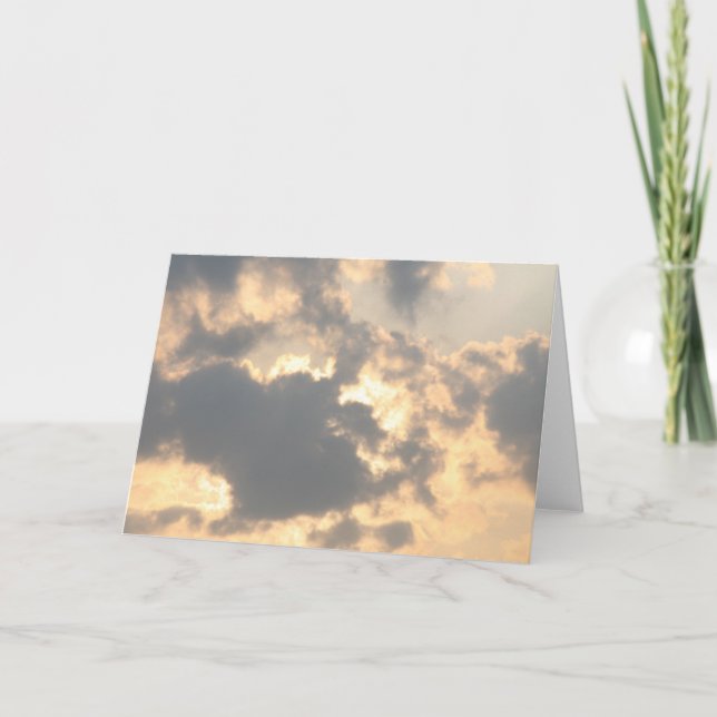 Carte Nuage rouge (Devant)