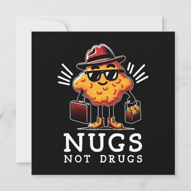 Carte Nuages Croustillants et non drogues (Devant)