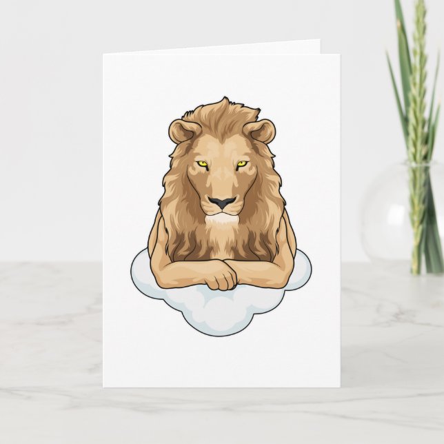 Carte Nuages de Lion (Devant)