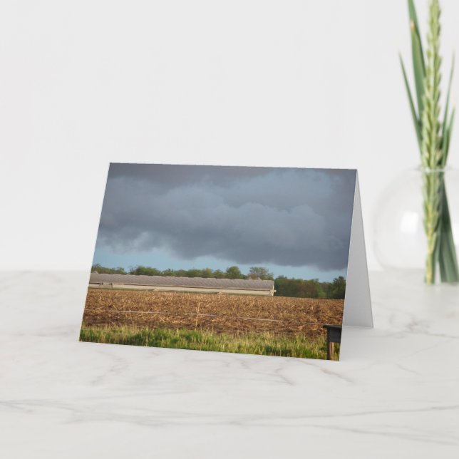 Carte Nuages de tempête (Devant)
