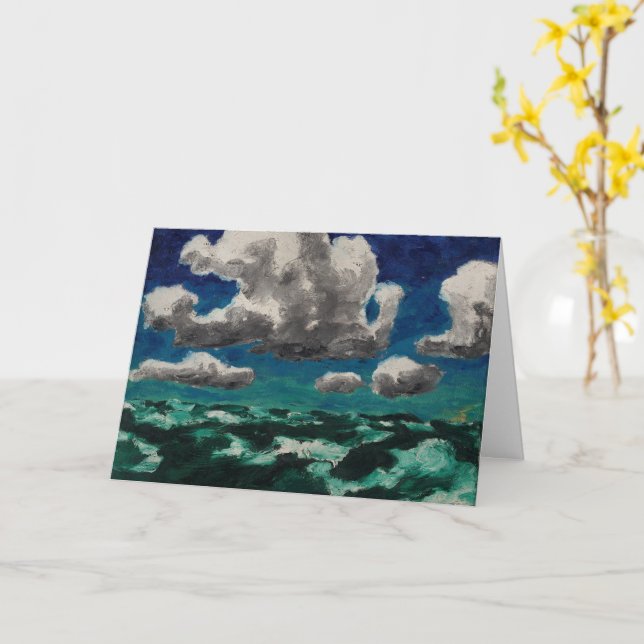 Carte Nuages d'été | Emil Nolde | (Fleur jaune)
