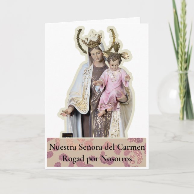 Carte NUESTRA SEÑORA DEL CARMEN (Devant)