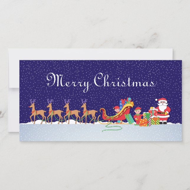 Carte Nuit avant Noël (Devant)
