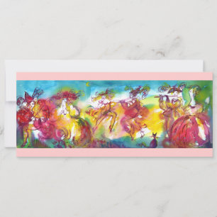 Carte NUIT DE CARNIVAL, Mardi Gras Mascarade, Danse, Mus