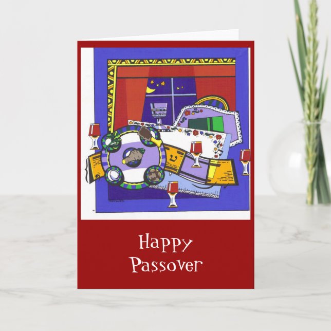 Carte Nuit de Seder (Devant)