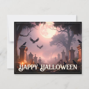 Carte Nuit des Ombres – Un Sortilège d'Halloween se Réve