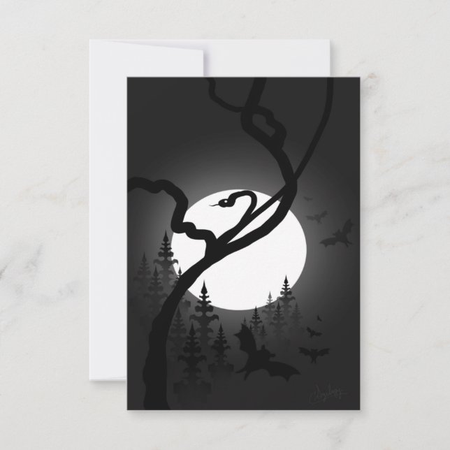 Carte Nuit enchantée (Devant)