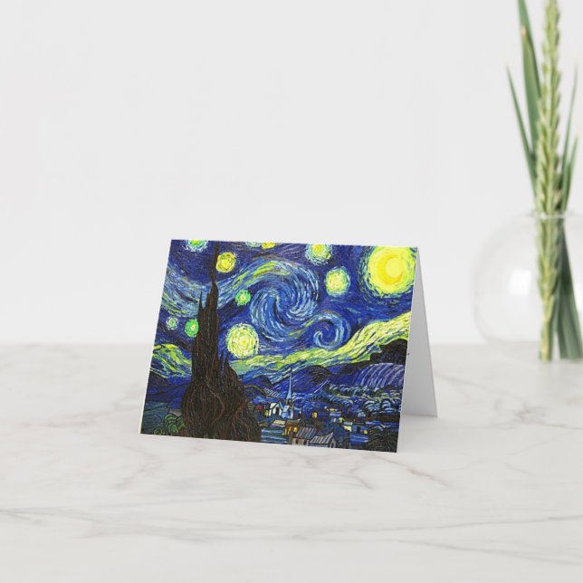 Carte Nuit étoilée (Devant)