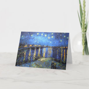 Carte Nuit étoilée : Van Gogh