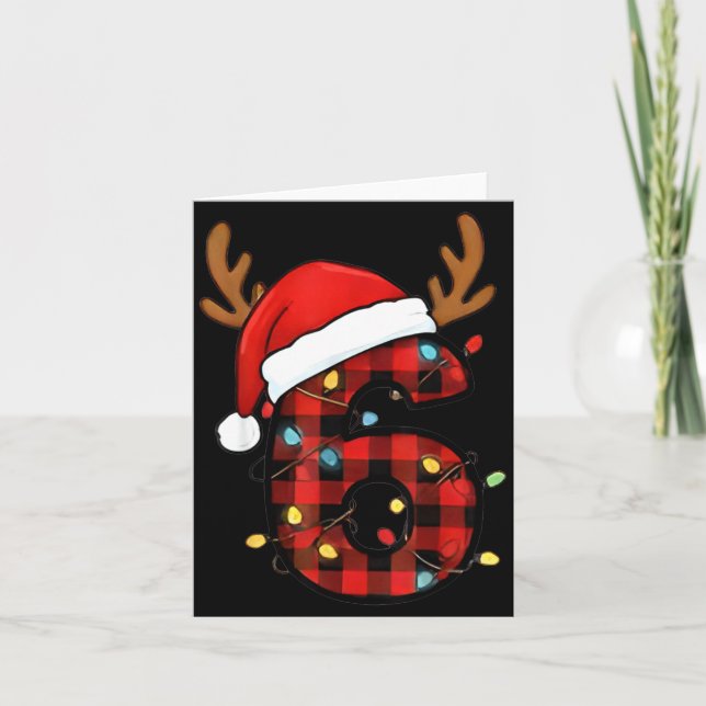 Carte Number 6 Matching 67 Meme Christmas Costume Men Wo (Devant)
