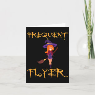 Carte Numérique Nomad Fréquent Flyer Halloween sorcière