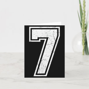 Carte Numéro 7 Costume de Meme Correspondant 67 Hommes F