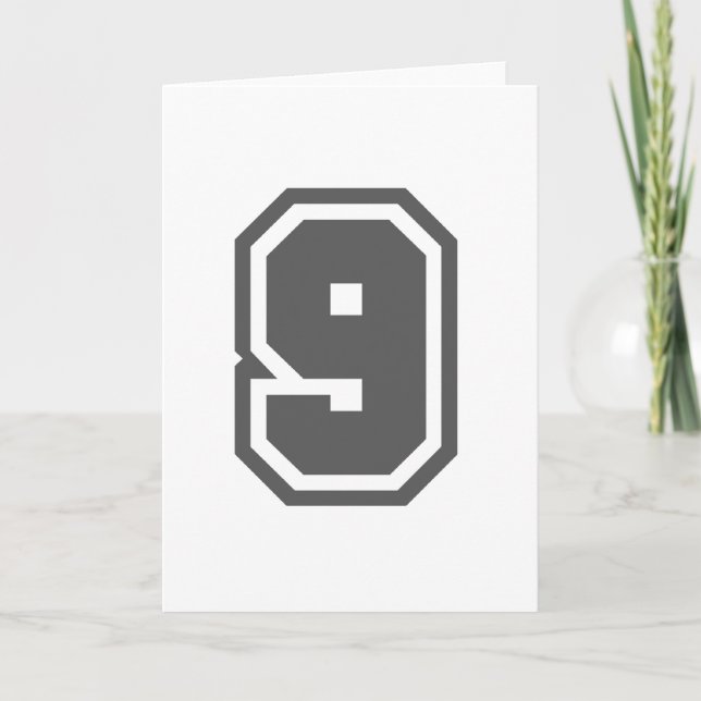 Carte Numéro 9 (Devant)